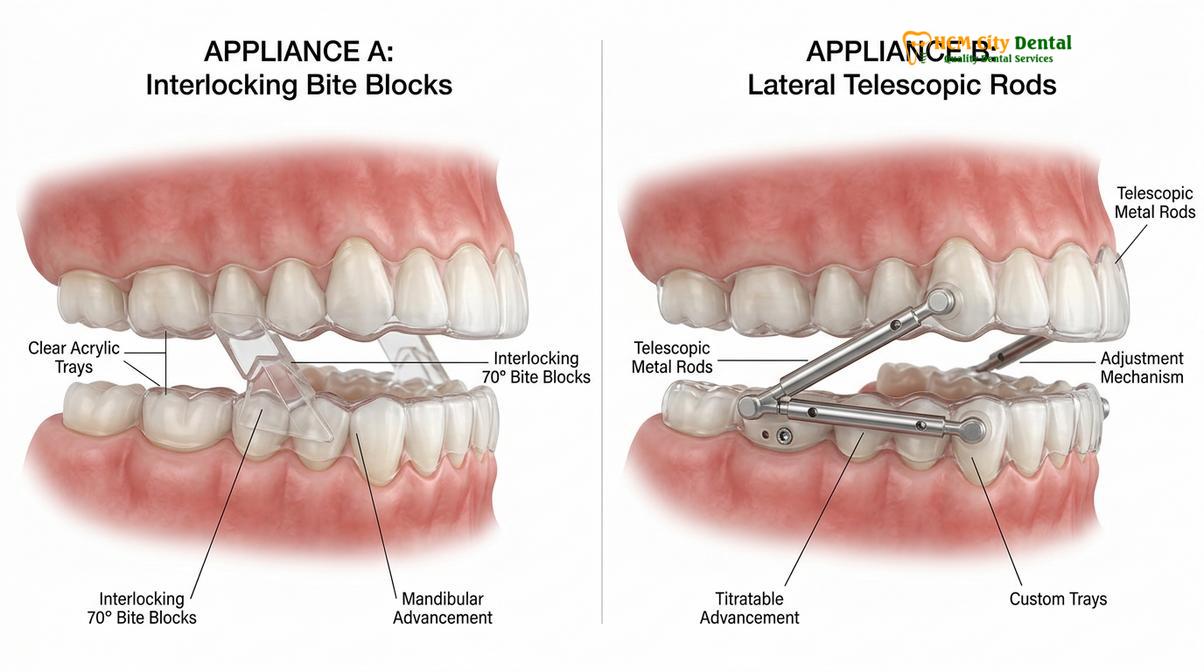 Visual description of sleep apnea mouthguard cost