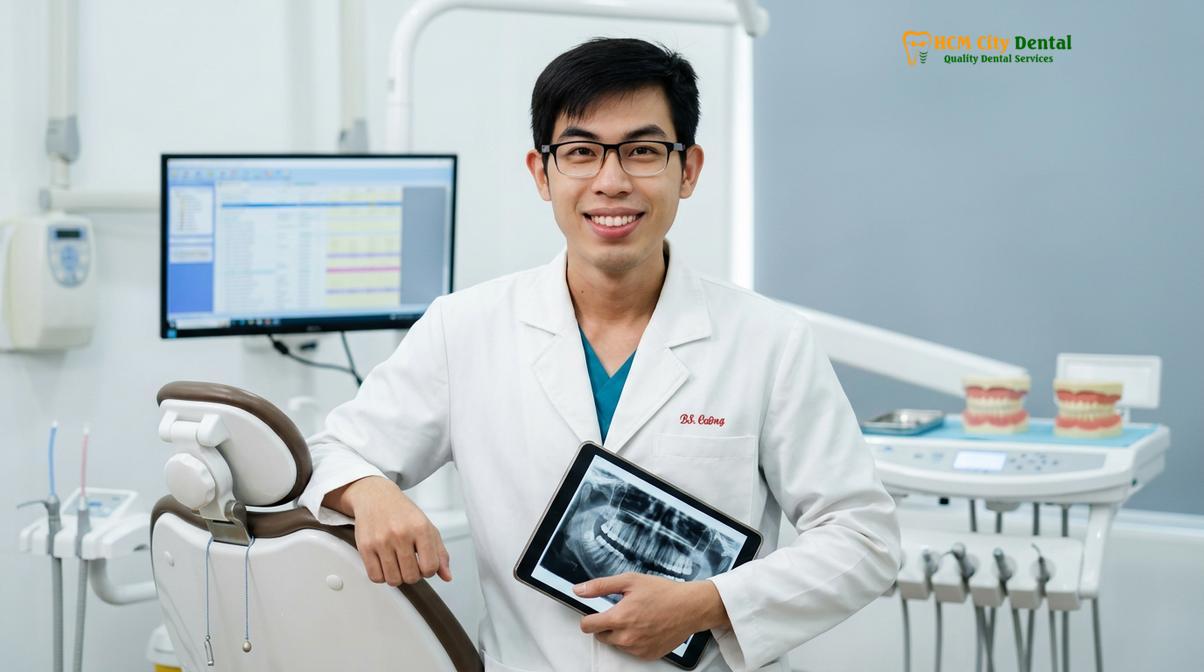 Dr. Nguyen Van Cuong DDS at HCMC Dental Clinic