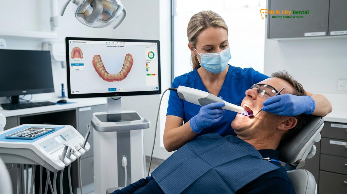 Clinical photography related to anti snoring device clinic vietnam