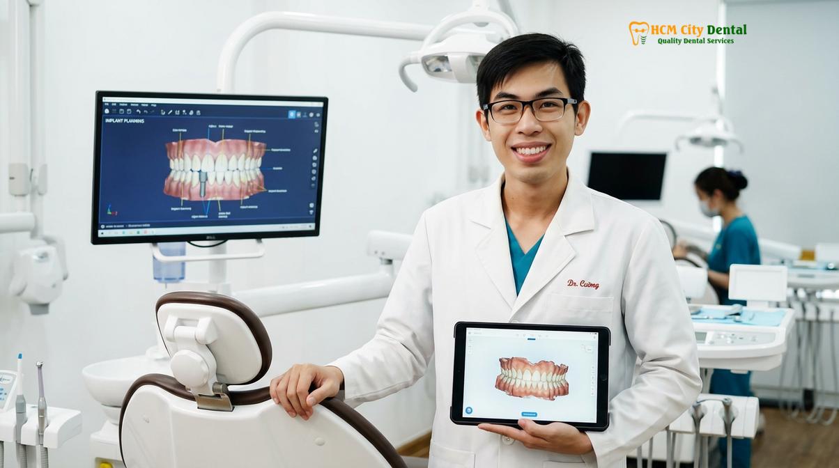 Dr. Nguyen Van Cuong DDS at HCMC Dental Clinic