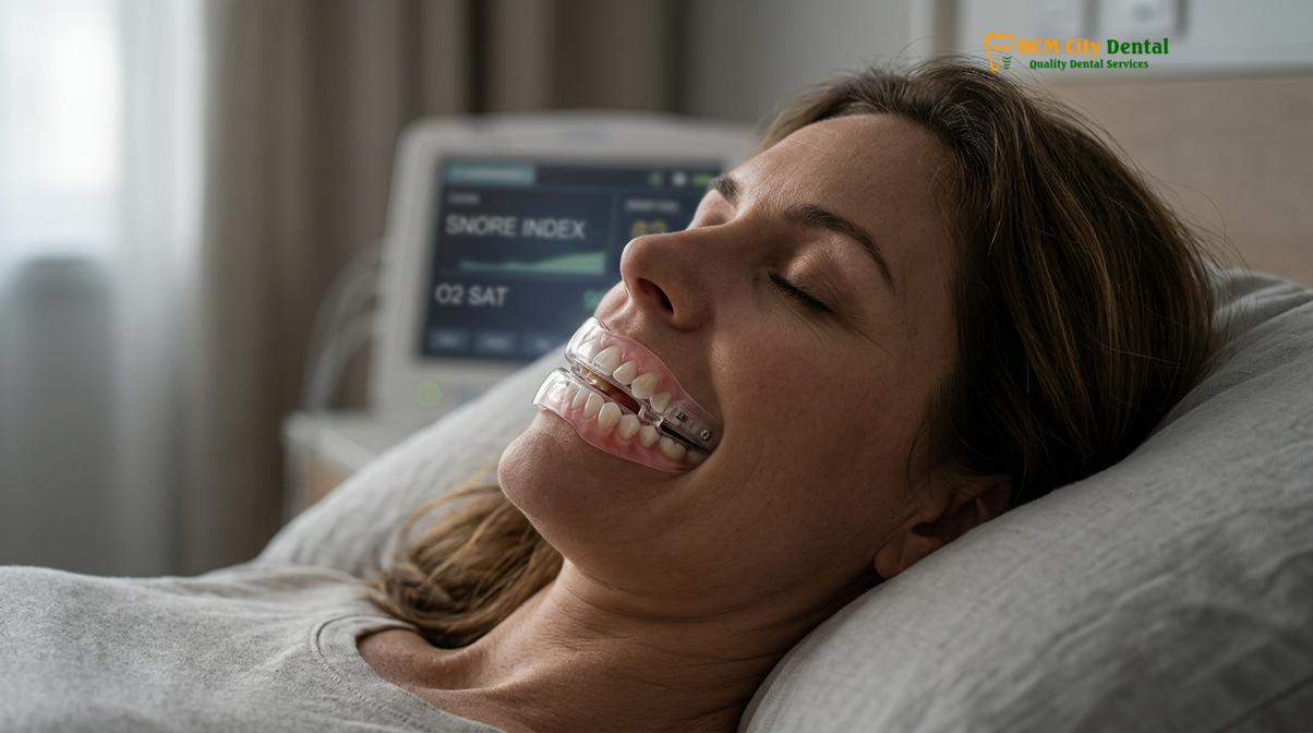 Clinical photography related to sleep apnea vs snoring