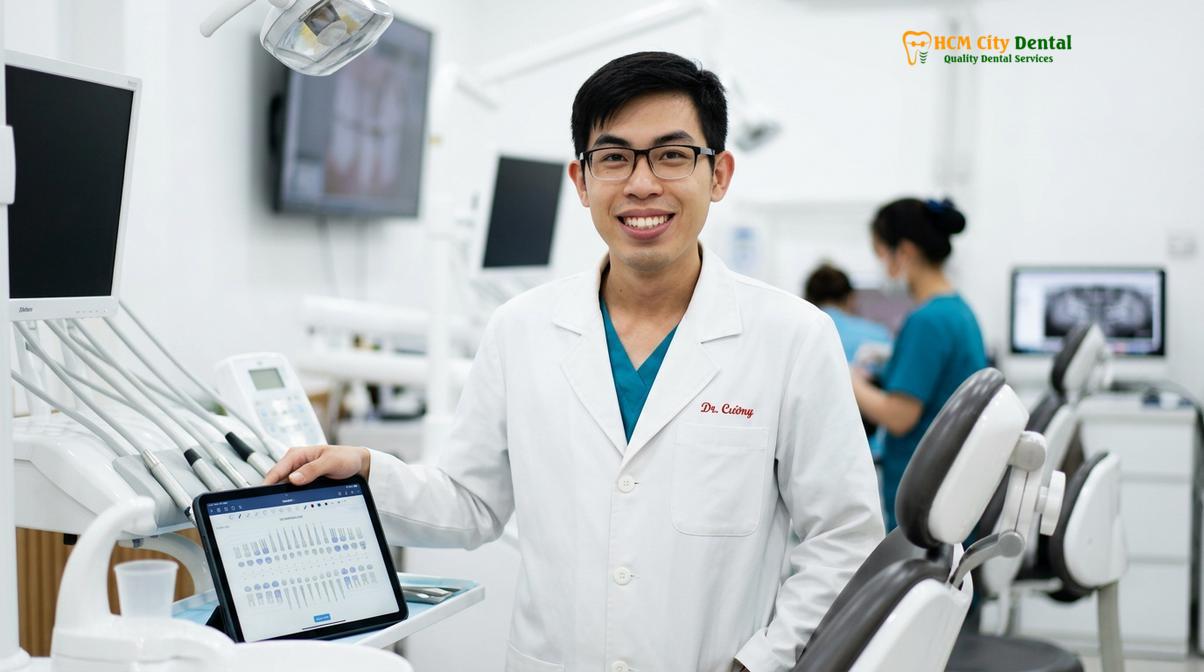 Dr. Nguyen Van Cuong DDS at HCMC Dental Clinic
