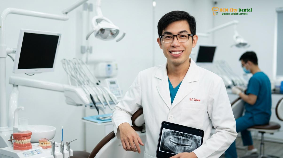 Dr. Nguyen Van Cuong DDS at HCMC Dental Clinic