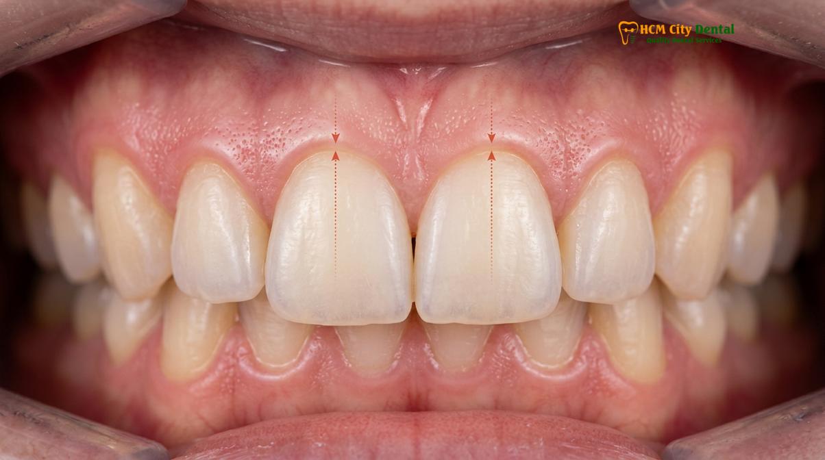 Clinical photography related to Smile Design Gum Line