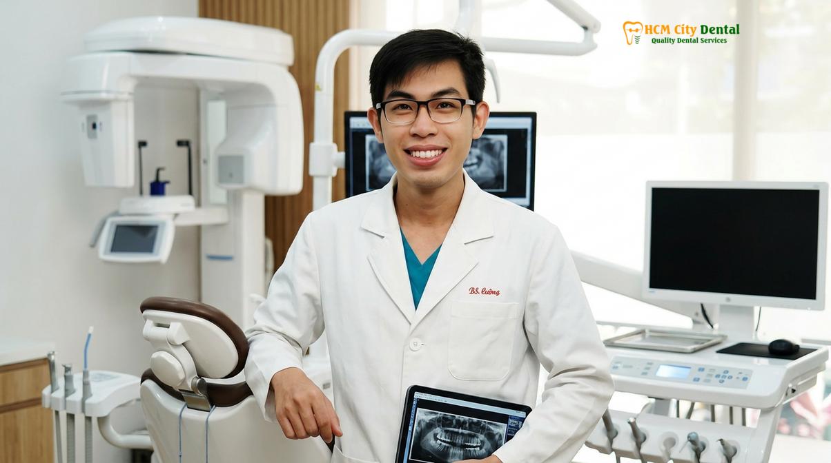 Dr. Nguyen Van Cuong DDS at HCMC Dental Clinic