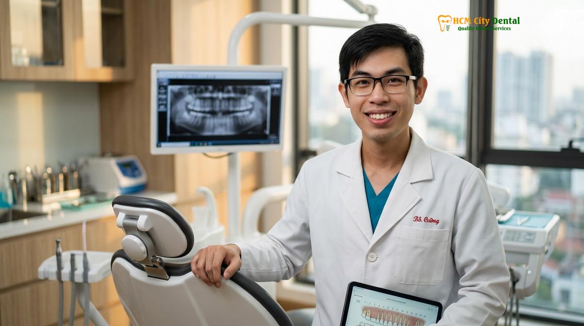 Dr. Nguyen Van Cuong DDS at HCMC Dental Clinic