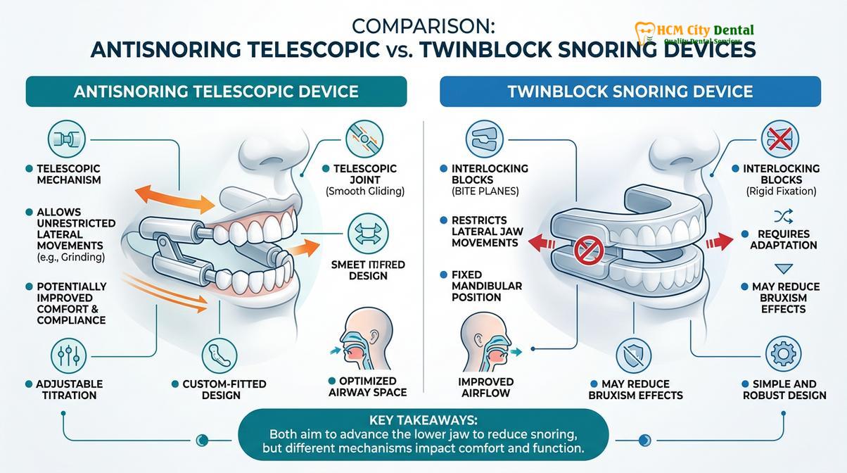 Summary diagram of how to stop snoring