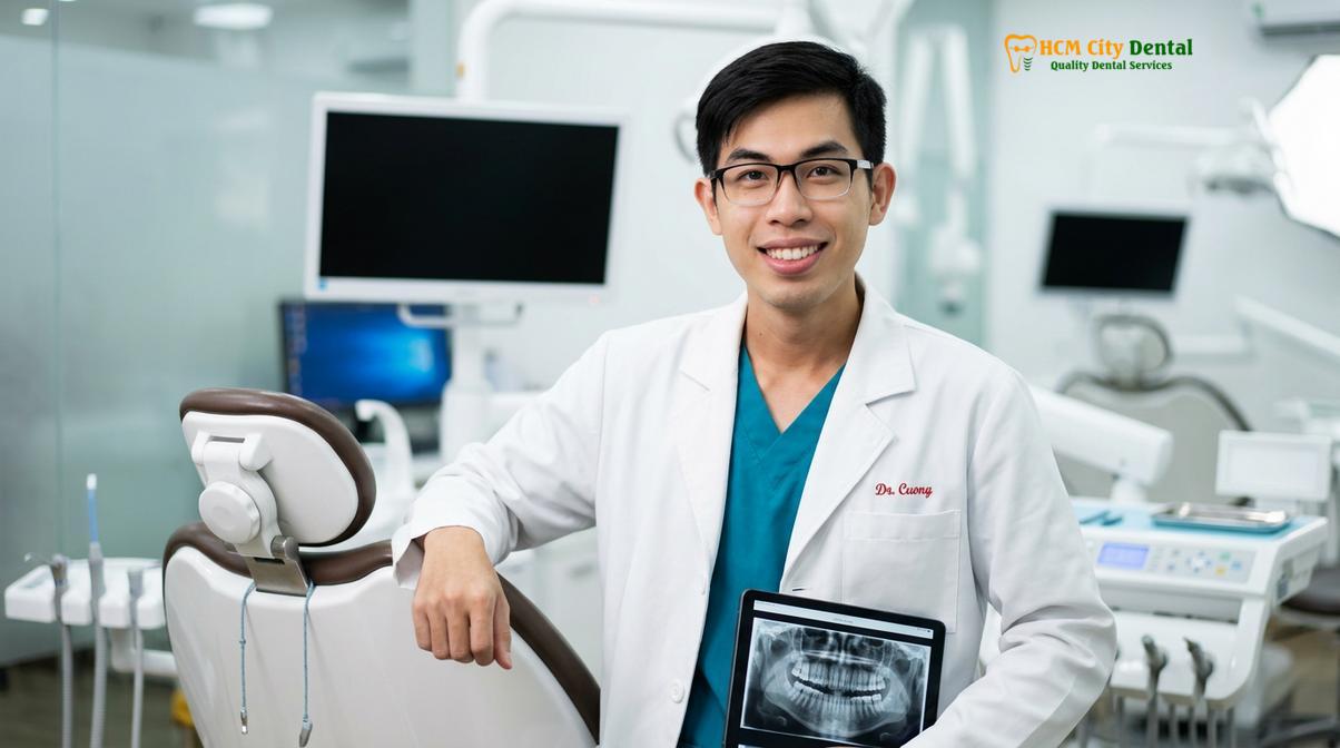 Dr. Nguyen Van Cuong DDS at HCMC Dental Clinic