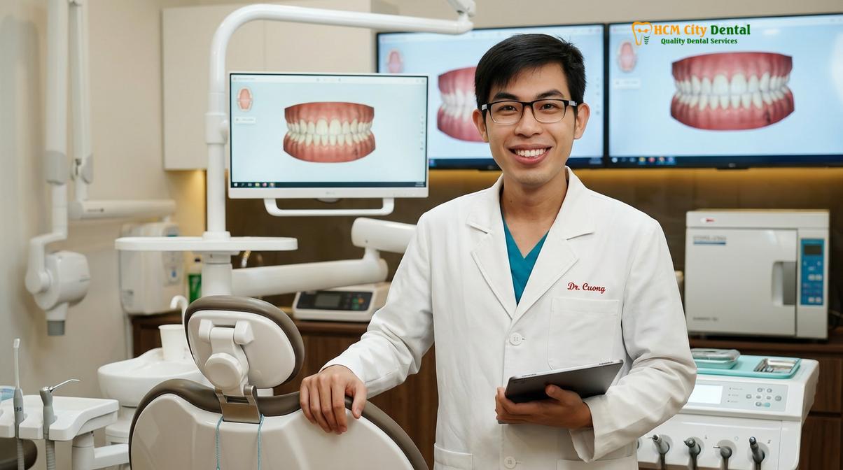 Dr. Nguyen Van Cuong DDS at HCMC Dental Clinic