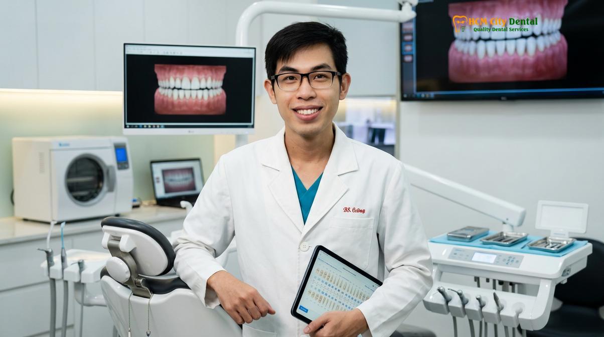 Dr. Nguyen Van Cuong DDS at HCMC Dental Clinic