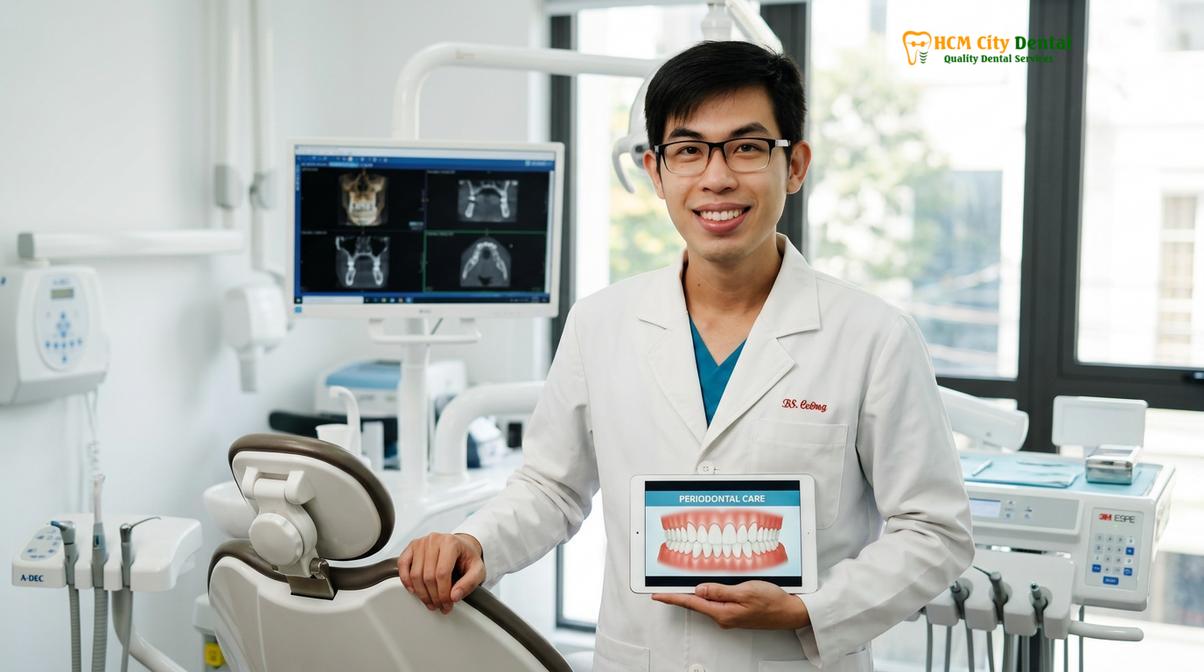Dr. Nguyen Van Cuong DDS at HCMC Dental Clinic