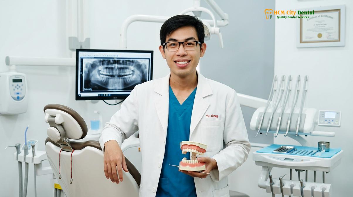 Dr. Nguyen Van Cuong DDS at HCMC Dental Clinic