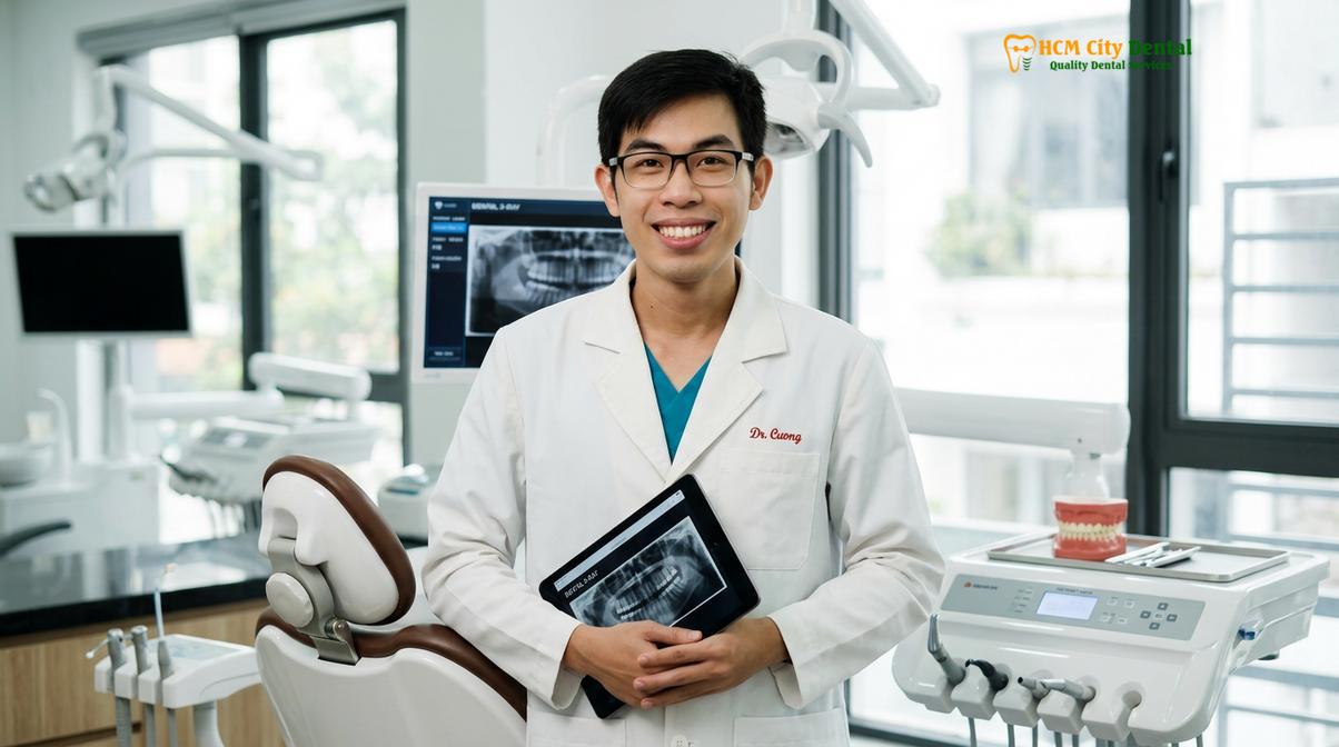 Dr. Nguyen Van Cuong DDS at HCMC Dental Clinic