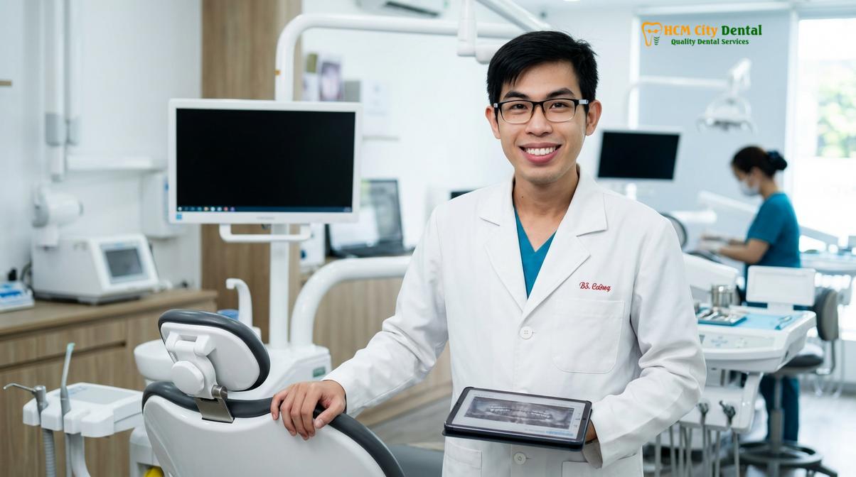 Dr. Nguyen Van Cuong DDS at HCMC Dental Clinic