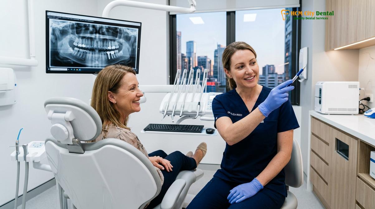 Visual illustration of dental sterilization standards Vietnam