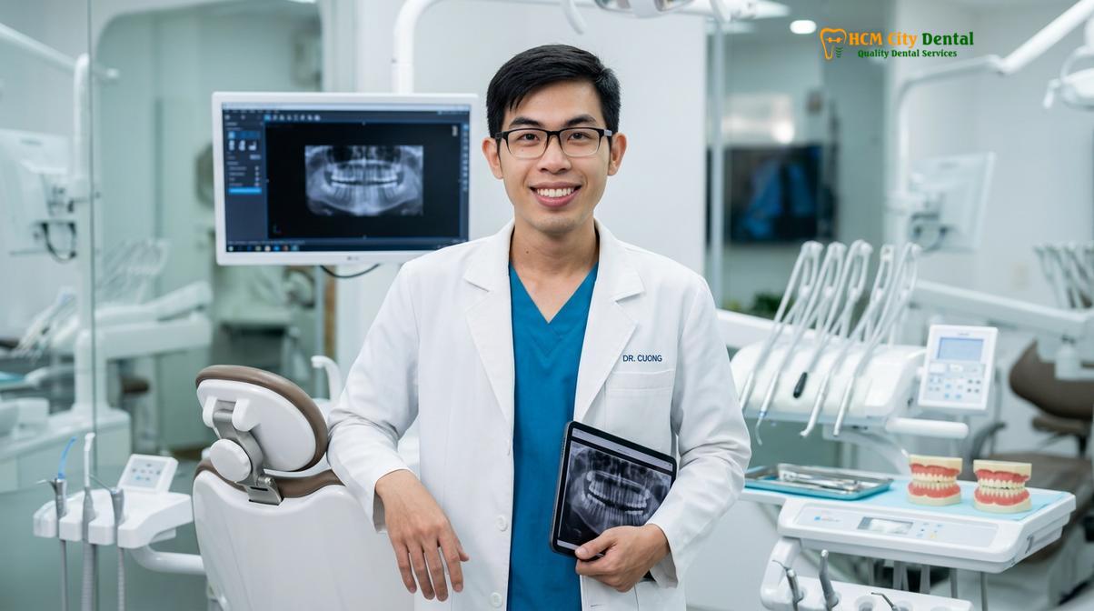 Dr. Nguyen Van Cuong DDS at HCMC Dental Clinic