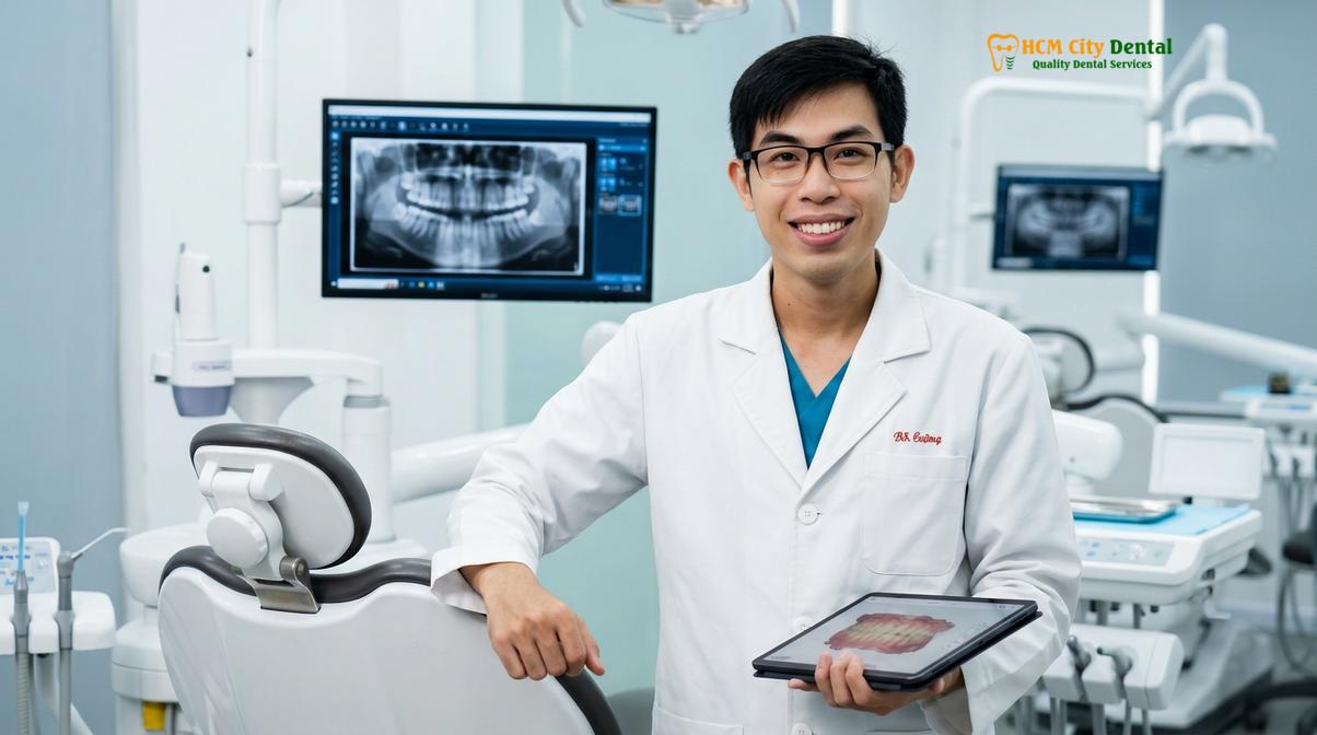 Dr. Nguyen Van Cuong DDS at HCMC Dental Clinic
