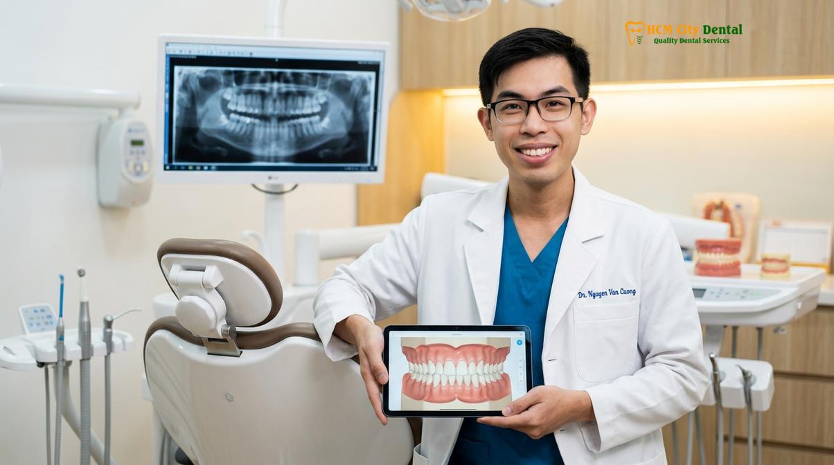 Dr. Nguyen Van Cuong DDS at HCMC Dental Clinic