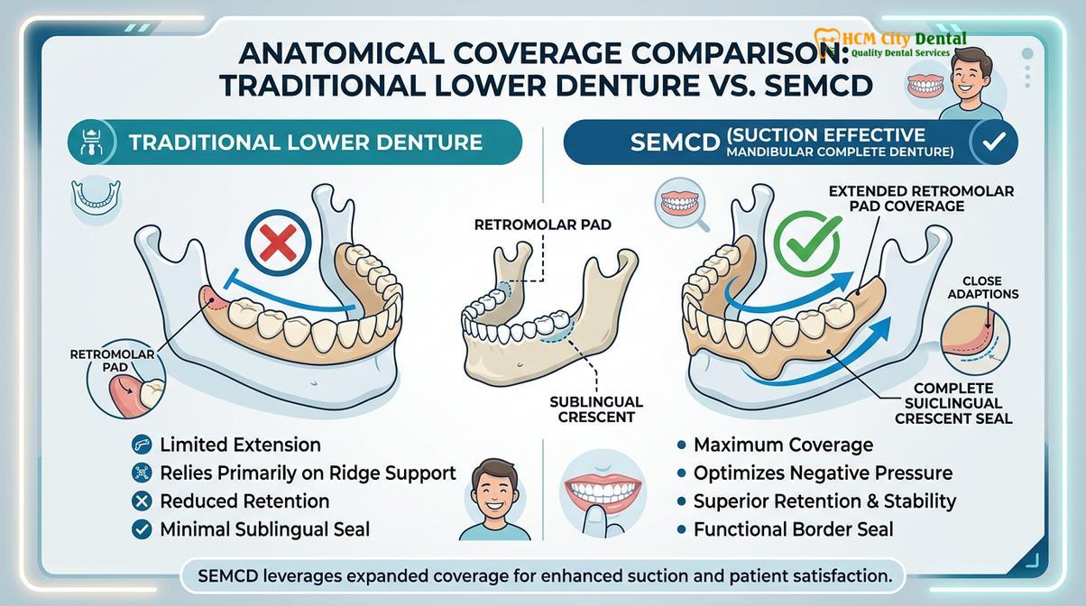 Summary diagram of Suction Lower Dentures Abe