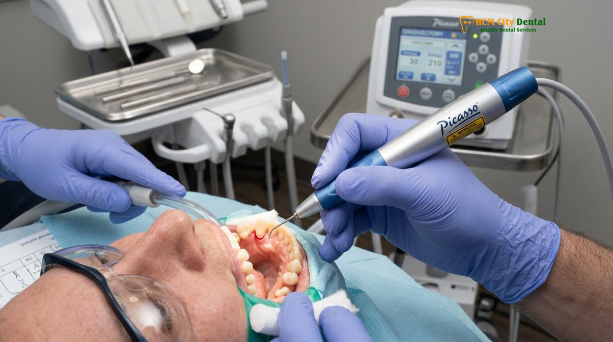 Visual description of Lip Repositioning Surgery Saigon