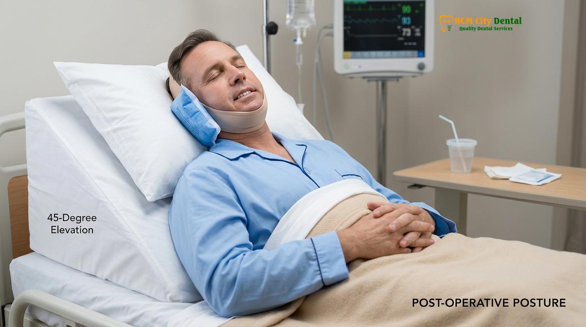 Visual description of reduce swelling wisdom teeth