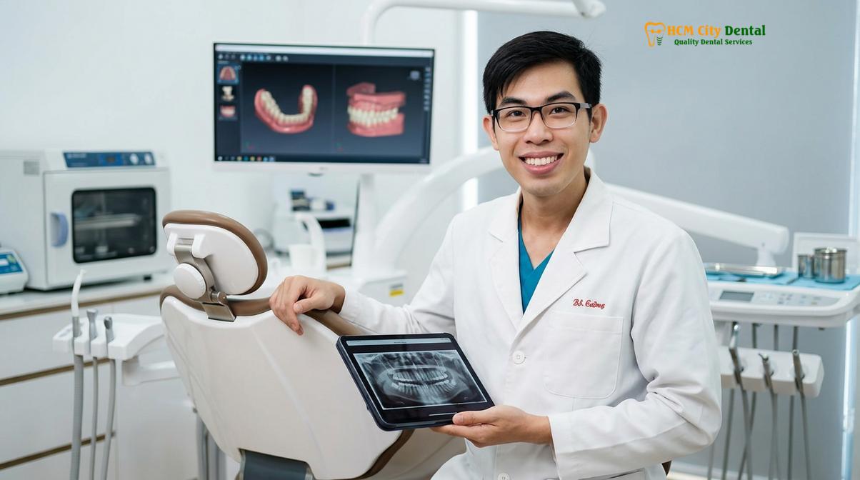 Dr. Nguyen Van Cuong DDS at HCMC Dental Clinic