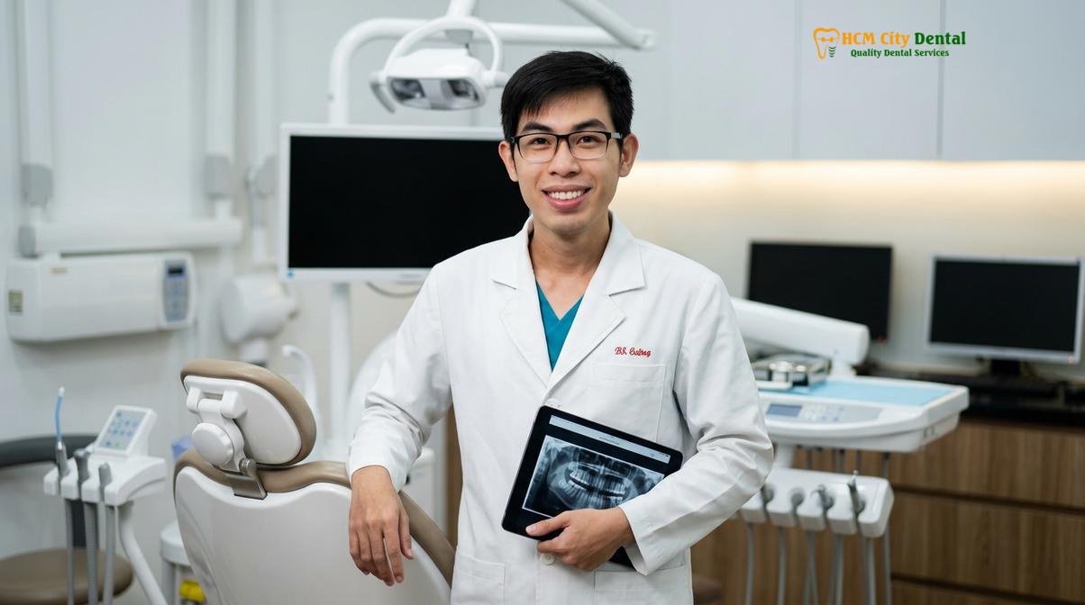 Dr. Nguyen Van Cuong DDS at HCMC Dental Clinic