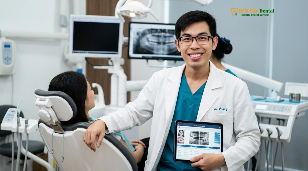 Dr. Nguyen Van Cuong DDS at HCMC Dental Clinic