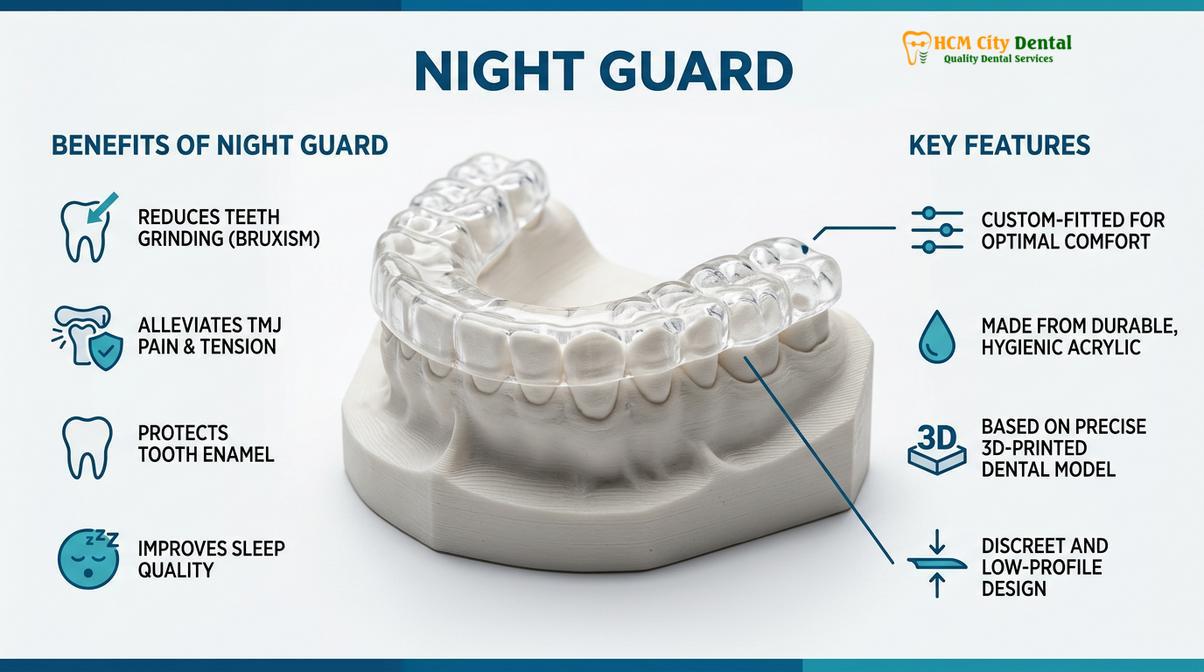 Visual illustration of teeth grinding in sleep