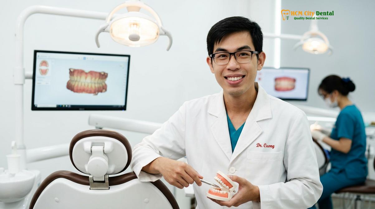 Dr. Nguyen Van Cuong DDS at HCMC Dental Clinic