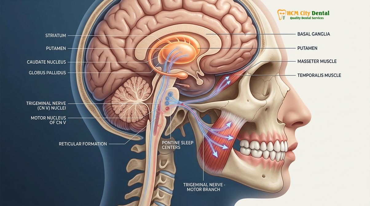Clinical illustration of Teeth Grinding in Sleep