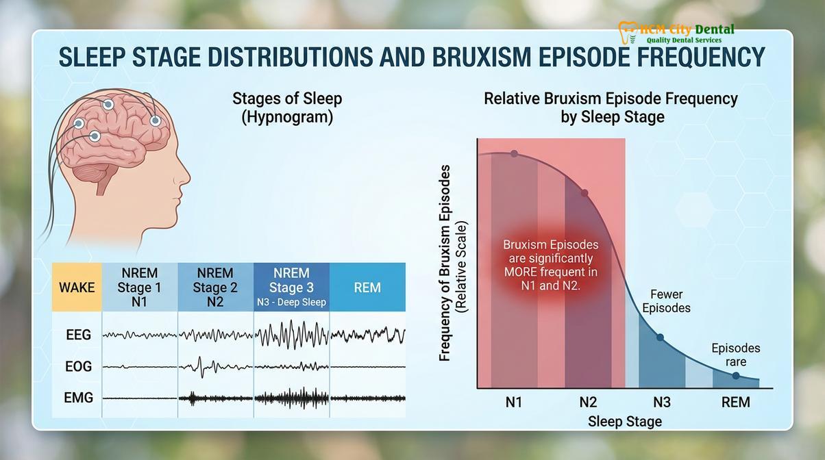Visual description of Teeth Grinding in Sleep