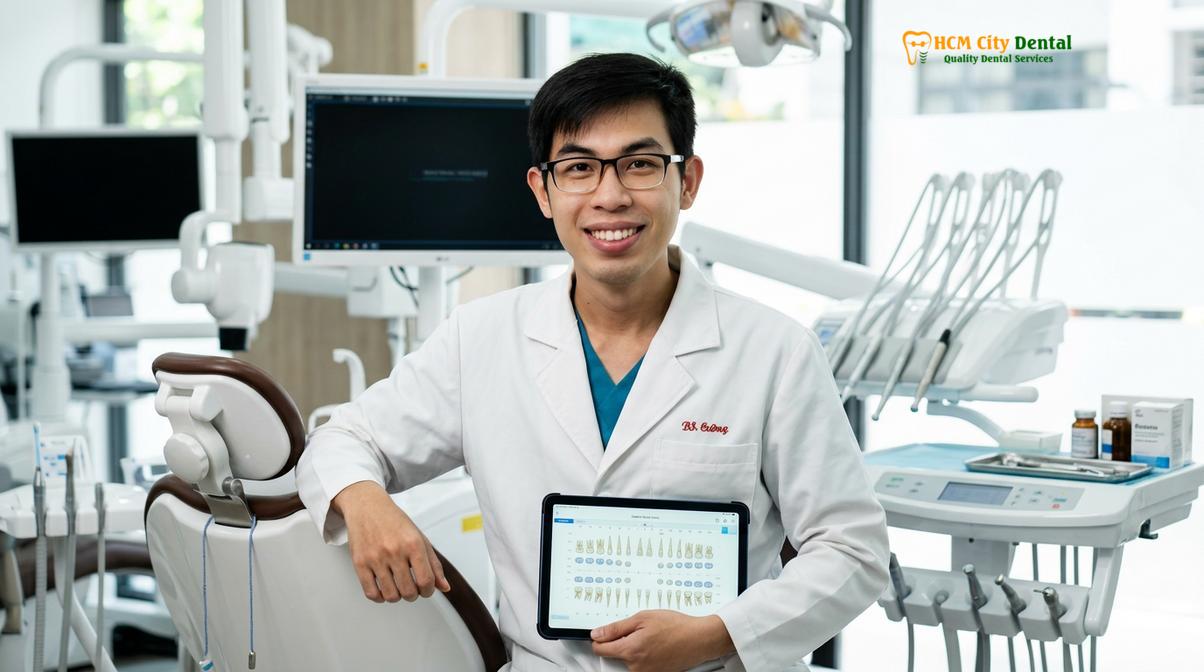 Dr. Nguyen Van Cuong DDS at HCMC Dental Clinic