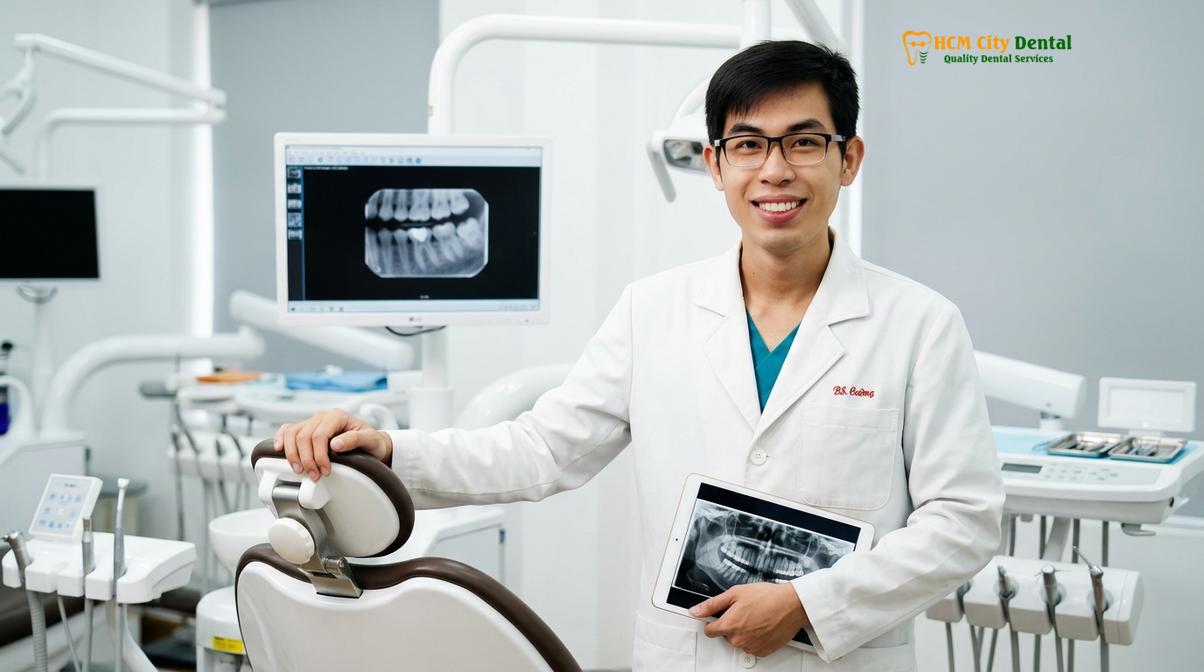 Dr. Nguyen Van Cuong DDS at HCMC Dental Clinic
