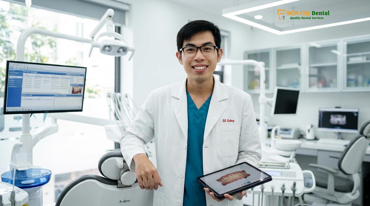 Dr. Nguyen Van Cuong DDS at HCMC Dental Clinic