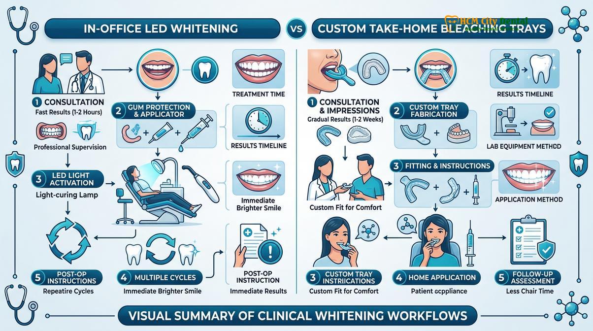 Summary diagram of teeth whitening cost vietnam vs australia