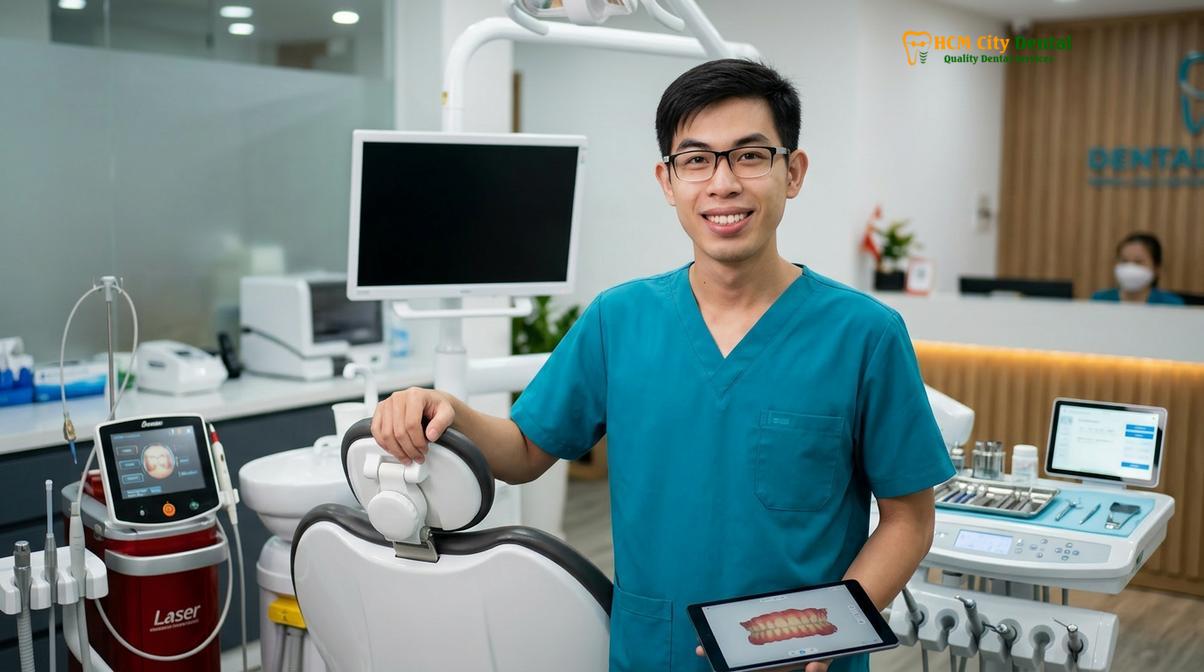 Dr. Nguyen Van Cuong DDS at HCMC Dental Clinic