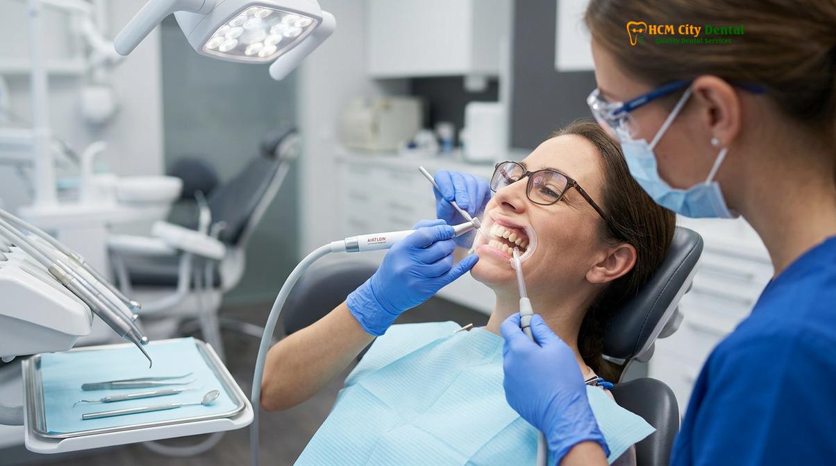 Visual description of teeth whitening pregnancy safety