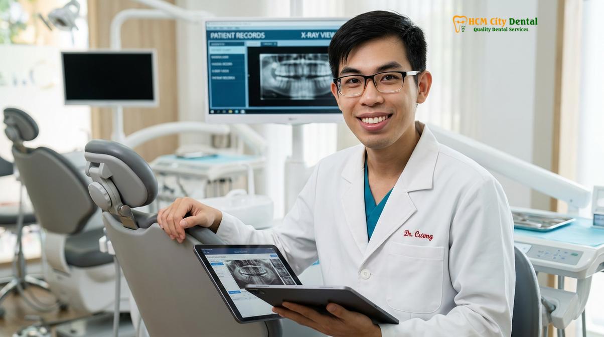 Dr. Nguyen Van Cuong DDS at HCMC Dental Clinic