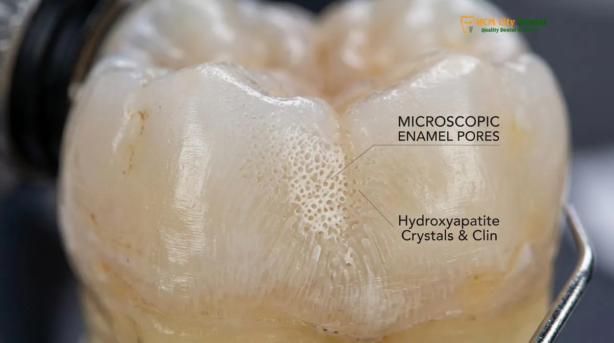 Clinical illustration of whitening for smokers coffee stains