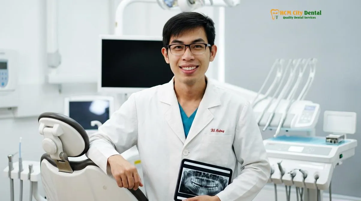 Dr. Nguyen Van Cuong DDS at HCMC Dental Clinic