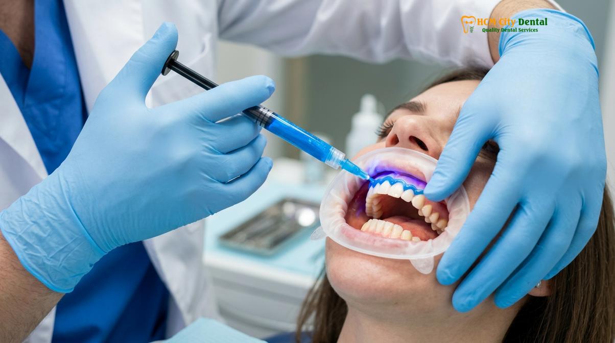 Clinical photography related to is teeth whitening safe for enamel