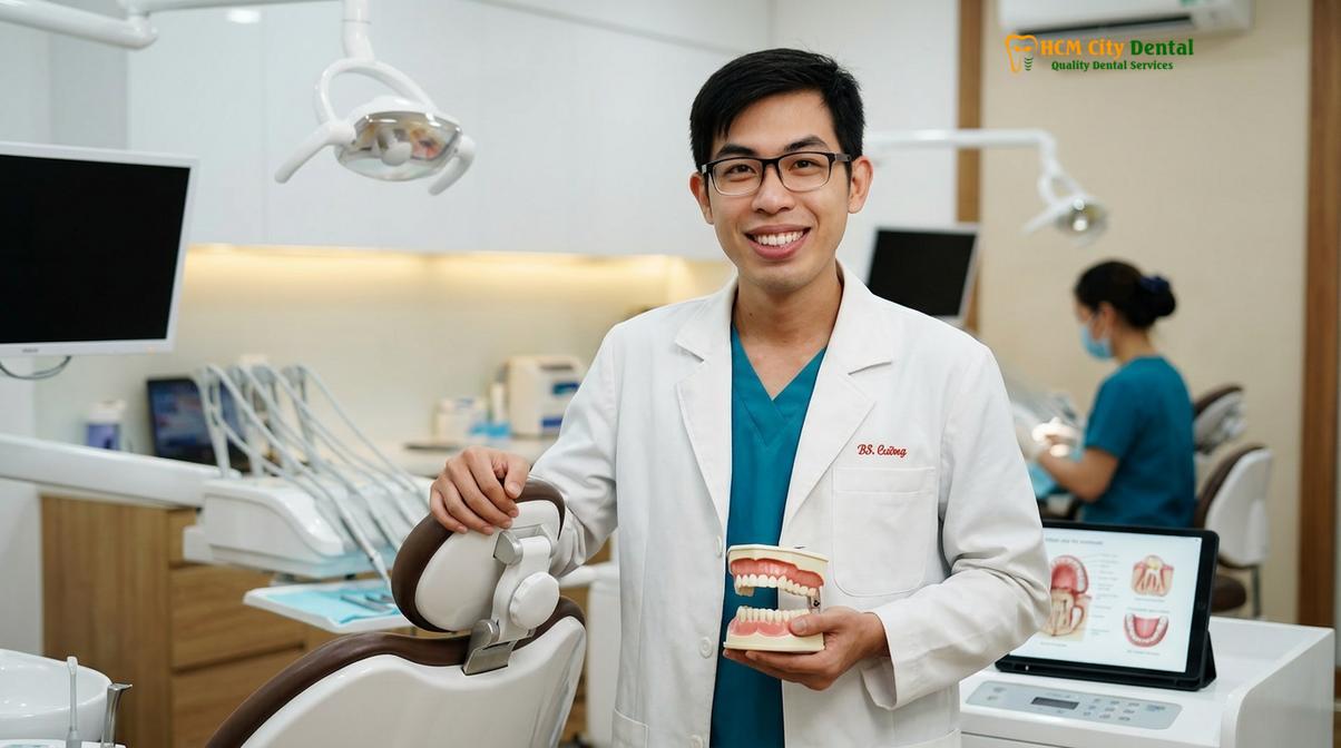 Dr. Nguyen Van Cuong DDS at HCMC Dental Clinic