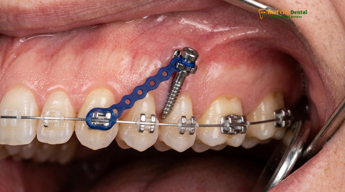 Clinical photography related to TADs Intrusion Gummy Smile