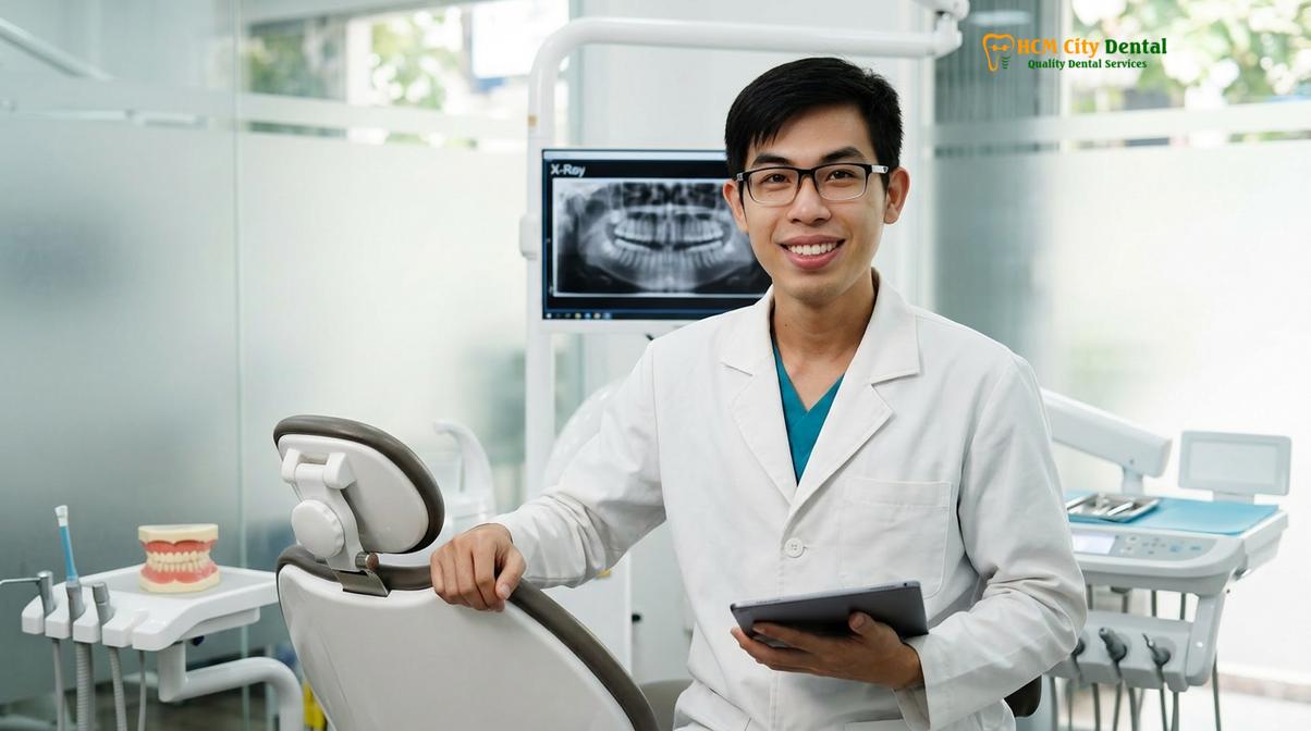 Dr. Nguyen Van Cuong DDS at HCMC Dental Clinic