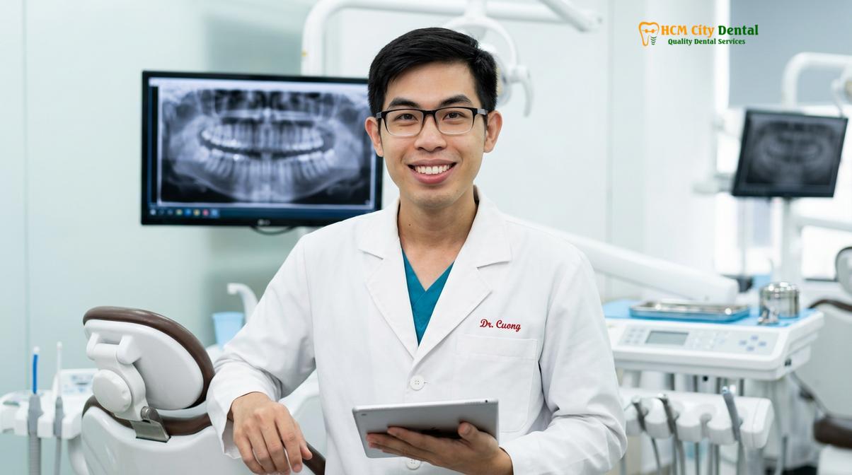 Dr. Nguyen Van Cuong DDS at HCMC Dental Clinic