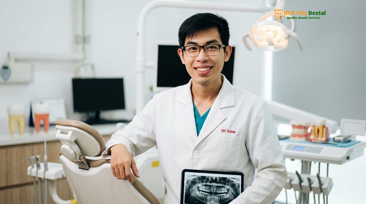 Dr. Nguyen Van Cuong DDS at HCMC Dental Clinic