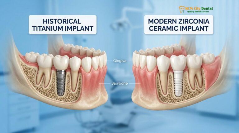 Titanium vs Zirconia Implants: Clinical Guide | HCMC Dental
