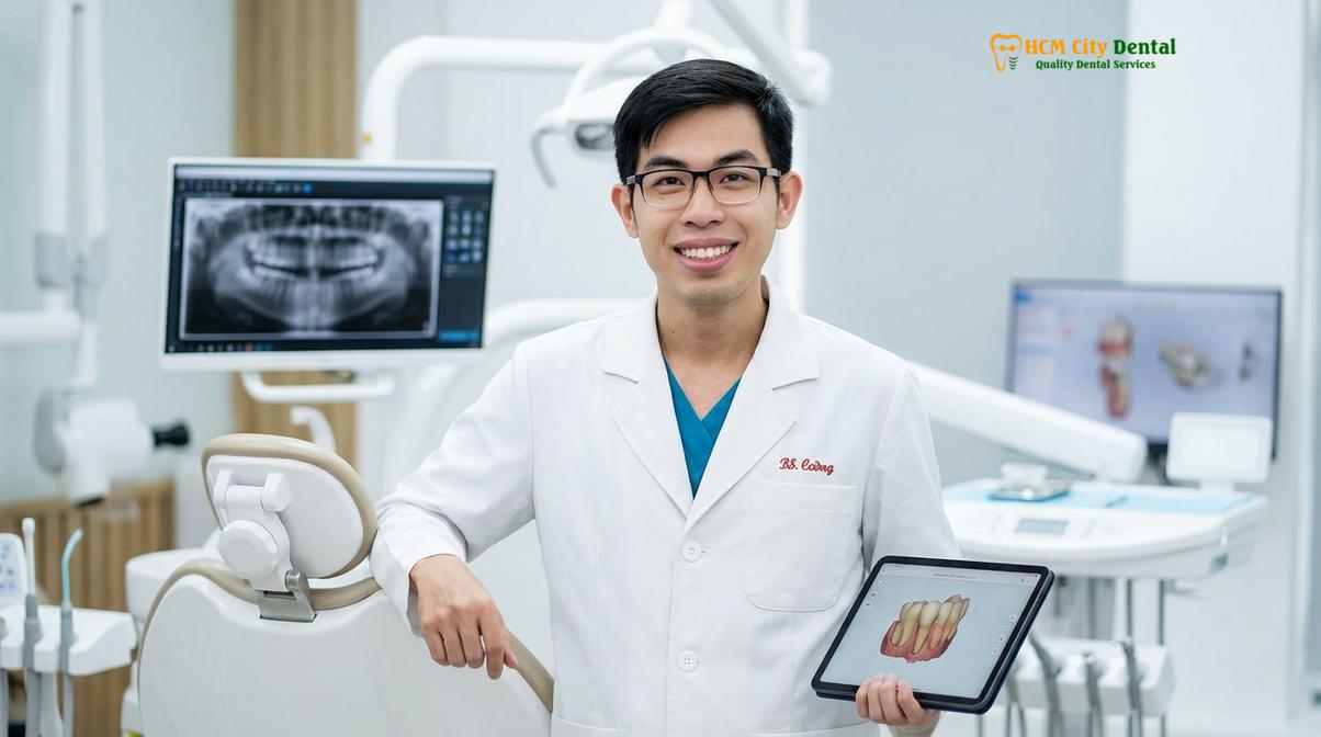 Dr. Nguyen Van Cuong DDS at HCMC Dental Clinic