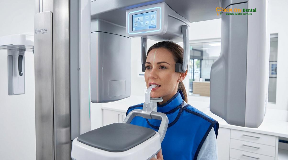 Clinical photography related to TMD Diagnosis X-Ray Vietnam